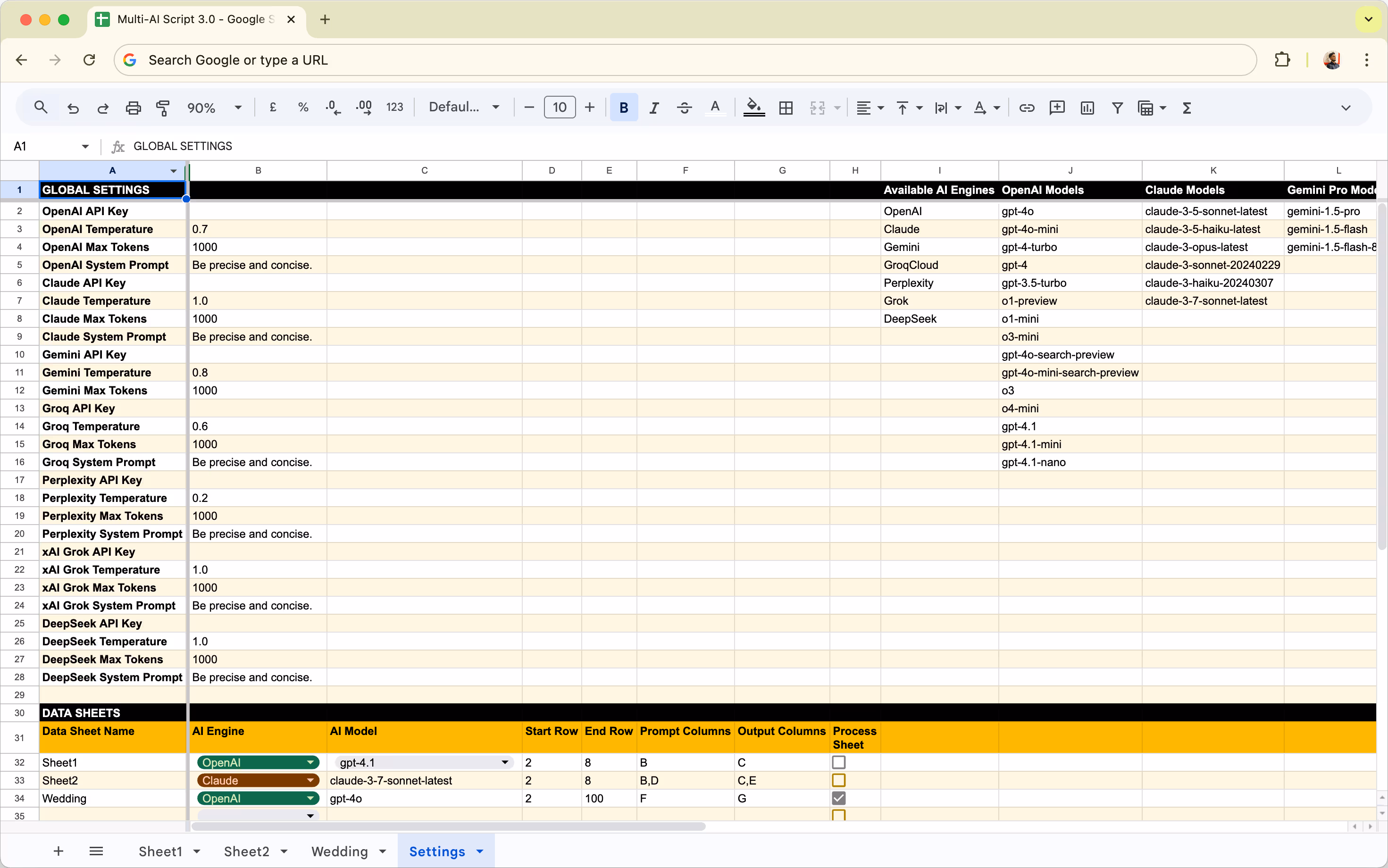 Content generation interface